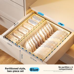 Kaman | Cloth Drawer Organizer for Underwear Bras Socks and Lingerie