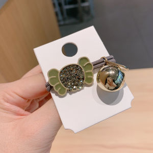 ริบบิ้นผมคริสตัลสไตล์เกาหลีสำหรับผู้หญิง ทรงเรียบง่าย สไตล์หรูหรา ซิลิโคน ริบบิ้นผม ริบบิ้นผม ริบบิ้นผม