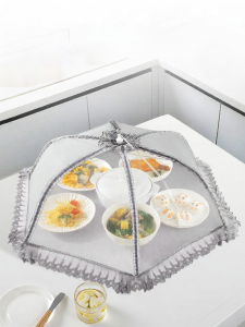 Foldable Fly-Proof Food Cover Table Umbrella