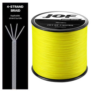 JOF X4 Braided Fishing Line 4 Strands 1000M 500M 300M 100M Multifilament PE Line Super Strong 8-80LB Carp Lines Japan Wire