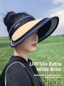 MiiOW | Cat Lady Large Brim Sun Hat Women Outdoor Summer Sun Protection Empty Top Hat Cycling UV Protection Casual Style Travel Hat