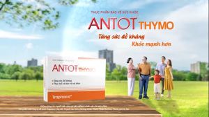 TPBVSK Antot Thymo Traphaco Hỗ Trợ Tăng Sức Đề Kháng Giúp Ăn Ngon Hộp 2 Vỉ x10 Ống Uống