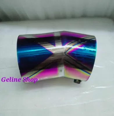 [GELINE SHOP] MUFFLER TIP RAINBOW FOR UNIVERSAL MOTORCYCLE PARTS