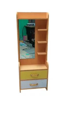 lemari rias 2 laci plus cermin/ meja rias astetik/ bahan import kualitas terbaik