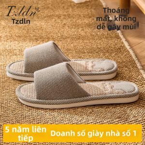 TZLDN | Sweat Absorbent Odor Proof Linen Cotton Slipper