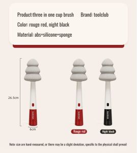 แปรงทําความสะอาดขวดไม่มีปลายตาย แปรงทําความสะอาดมุมมุมเอฟเฟกต์ด้ามยาวแบบสามในหนึ่งเดียว