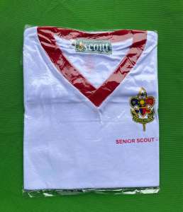 Official | SENIOR Scout T-Shirt Uniform | Type B | VNeck (PLEASE READ DESCRIPTIONS)