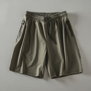 Quần Short Thể Thao Nam Mùa Hè Thoáng Khí Nhanh Khô Lưới Laser Quần Dài Thường Ngày Quần Năm Mảnh Quần Dài Đến Giữa Bắp Chân Thời Trang