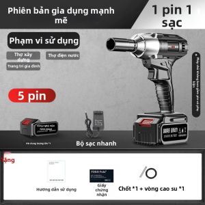 Fogo | Máy vặn vít pin Lithium động cơ không chổi than lực siết lớn