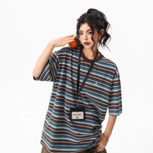 BWKA | Retro Fashion Stripe T-shirt