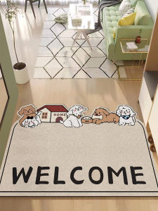 Entrance Door Mat Doorway Entrance Mat Cutting Wire Ring Entrance Door Mat Accessible Luxury Classy Erasable Non Slip Carpet