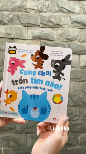 Sách Song Ngữ Anh Việt Tương Tác Lật Mở English Zoo - Cùng Chơi Trốn Tìm Nào – Let’s Play Hide - And- Seek