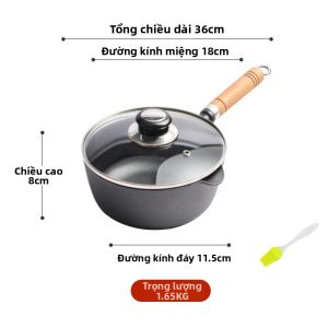 DIHUANTUO | Nồi Đúc Đa Năng Không Tráng Men