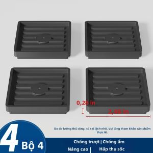Bộ 12 Miếng Đệm Chống Trượt Đa Năng Cho Đồ Nội Thất Miếng Dán Nỉ Dính Cho Chân Ghế Bàn Ghế Sofa - Dễ Dàng Lắp Đặt Kiểu Dáng Hiện Đại Chất Liệu Nhựa