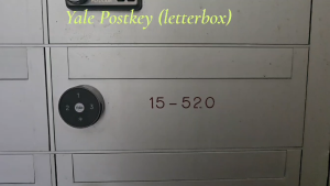 Yale PostKey Cam Lock (Letterbox or Cabinet)