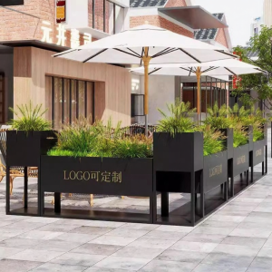 Iron Flower Box for Store Partition
