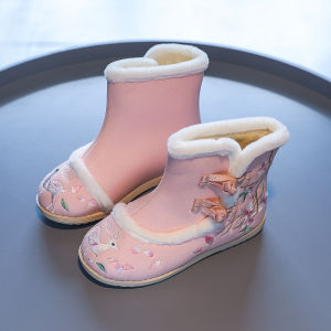 HANTANGYONGXIU | Winter Thermal Ethnic Style Short Boots