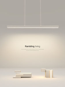 Modern Simple Long Strip Hanging Light