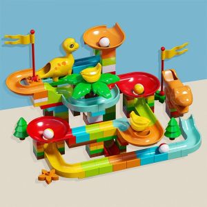 Childrens Educational Toys Large Particle Building Blocks Table Intelligence Development Slide Puzzle Early Education Enlightenment