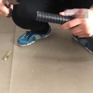 『Up to 10% off😯❗』BLACK GI PVC-COATED FLEXIBLE CONDUIT (1MTRS) 3/4" (20mm) AND 1" (25mm) Flexible Hose GI Flexible Pipe Electrical Wires Organizer Kabel Letrik