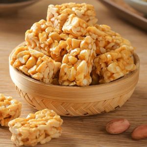 Authentic Zhang Teacher Peanut Candy Handmade Old Fashioned Snack Leisure Traditional Sugar Coated Peanuts Snacks from Sichuan