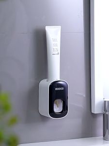 Dispenser Odol Pasta Gigi Toothpaste Otomatis Ecoco Sikat Gigi Toohbrush Holder Minimalis Serbaguna