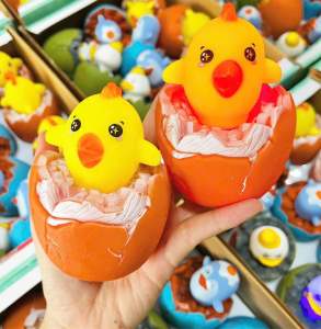 Mochi Gà Con/Vịt Con/Cánh Cụt Có Đèn Âm Thanh Kêu Chít Chít Vui Nhộn