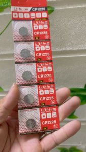 Pin Lithium CR1225 3V 1 Vỉ 5 Viên Dùng cho các thiết bị có cùng thông số......