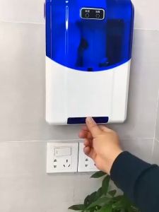 Ống Đựng Đũa Hộp Đựng Thìa Khử Khuẩn Bằng Tia UV Hộp Sấy Đũa Cao Cấp Gắn Tường