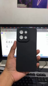 Paket 4in1 Softcase Untuk VIVO Y28 4G Case Slim Black Matte Tempered Glass Full Screen Protector