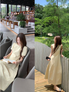 Comfortable Breathable Tencel Linen Dress for Petite