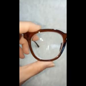 Kacamata Khusus Rabun Jauh READY Minus -0.50 Sampai -4.00 Bingkai Kotak Oval Tebal Ringan Warna Coklat Full Rim Cocok Untuk Pria Wanita - COD
