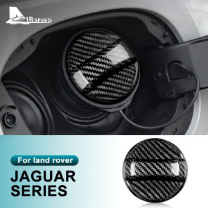 สติ๊กเกอร์ตกแต่งฝาปิดถังน้ำมันคาร์บอนไฟเบอร์ Airspeed สำหรับรถยนต์ Land Rover Jaguar ใหม่อะไหล่ฝาปิดแก๊สอุปกรณ์เสริมภายนอก
