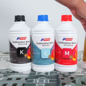หมึกพิมพ์สกรีน หมึกสกรีนเสื้อวัสดุ หมึกซับลิเมชั่น 1000 ml. (Sublimation Ink 1000 ml.)