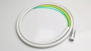 Dental Silicone Hose with Fitting Connector High Low Speed Air Turbine Handpiece Hose Flexible Dental Chair Unit