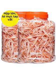 Mực Sợi Sẵn Ăn Vàng 500g
