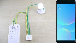 Tuya WiFi Công Tắc Thông Minh 20A/16A Bộ Thu Relay Không Dây 100-240V RF433MHz Mini Bảng Điều Khiển Tròn Ứng Dụng Điều Khiển Bằng Giọng Nói Cho Đèn LED