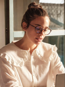 OLIVIO & CO | Anti Blue Light Glasses For Adults Protect Eyes Reduce Eye Strain Fashionable Design