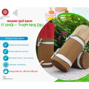 1KG NHANG QUẾ - THƠM NHẸ DỊU ÍT KHÓI - AN LỘC PHÁT Nhang Quế Sản Xuất Tại Việt Nam Nhang Quế Cho Không Gian Sống Nhang Quế Dạng Cây Tự Nhiên Nhang Quế Chiều Cao 2 – 5 Tấc - Lazada