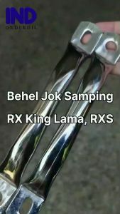 Behel Jok Belakang Samping RX King Lama RXS Chrome Sepasang 1 Set Kanan Kiri Begel Jog RXK Krom Chrom Crome
