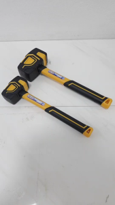 NASHI ค้อนยาง ด้ามไฟเบอร์ หัวสี่เหลี่ยม มีให้เลือกขนาด 300 กรัม และ 500 กรัม สินค้าพร้อมส่ง