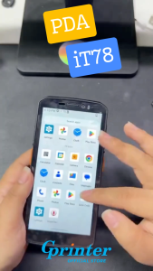 Gprinter PDA IT78 เครื่องสแกนบาร์โค้ด เครื่องนับสินค้าคงคลัง จอสัมผัส ไร้สาย 1D2D handheld scanner