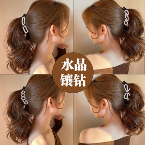 Kẹp Tóc Hình Chuối Đính Kim Cương Nhỏ Kẹp Tóc Ngang Kẹp Tóc Đuôi Ngựa Kẹp Tóc Chữ Kẹp Tóc Hình Chuối Kẹp Tóc Thời Trang Phụ Kiện Tóc
