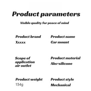 Car with car phone holder suction cup air vent bracket navigation device fixed car phone holder