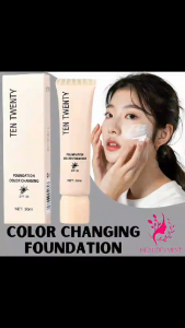 TEN TWENTY Magic Color-Changing Liquid Foundation SPF30 – Smooth & Natural Finish