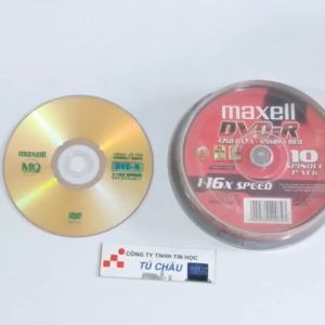 Đĩa trắng DVD MAXELL 4.7GB DATA (1-16X Speed / 4.7GB DATA / 120MIN VIDEO)