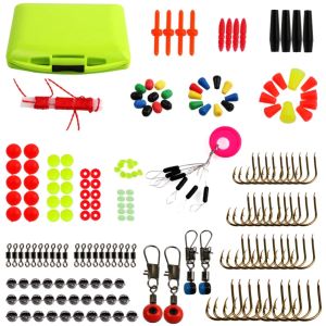 1 Set 184pcs 24 Kinds Rock Fishing Accessory Combination Set Sea Fishing Gear Box Convenient and Practical Suitable Sea Fish