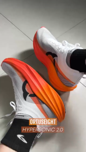 Ortuseight Sepatu Marathon/Running Hypersonic 2.0 - White/Ortrange