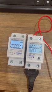 Có RESET - Công tơ điện tử 1 pha hiển thị nhiều thông số 220V 60A