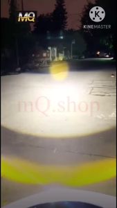 Đèn Pha Bi Led T2 Laser MA Racing Lắp Ô Tô 75w Nguồn 12-24v Cắt Sáng Ánh Sáng Trắng Vàng ( Giá 1 Bóng )